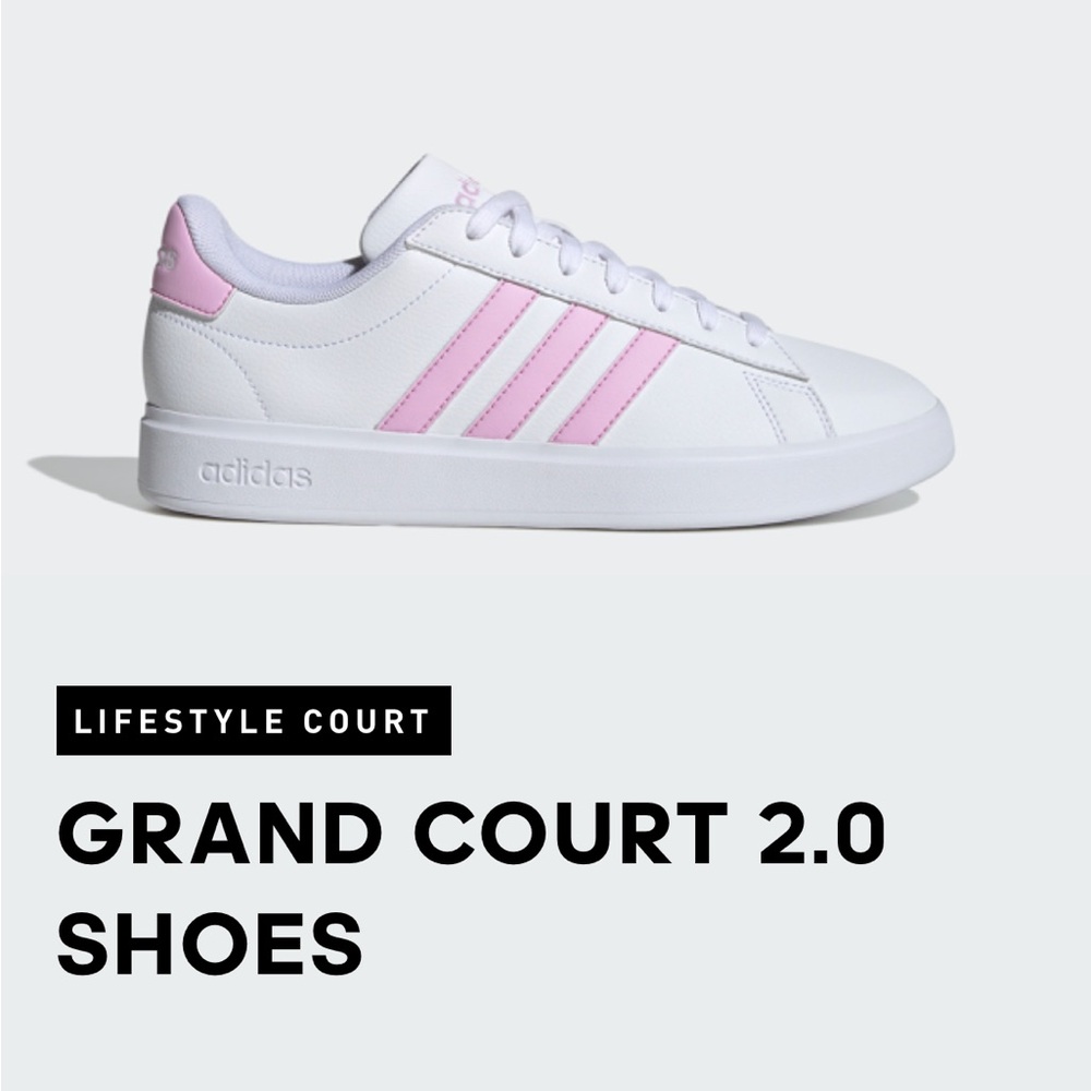 Adidas grand court 2.0 in Pink!